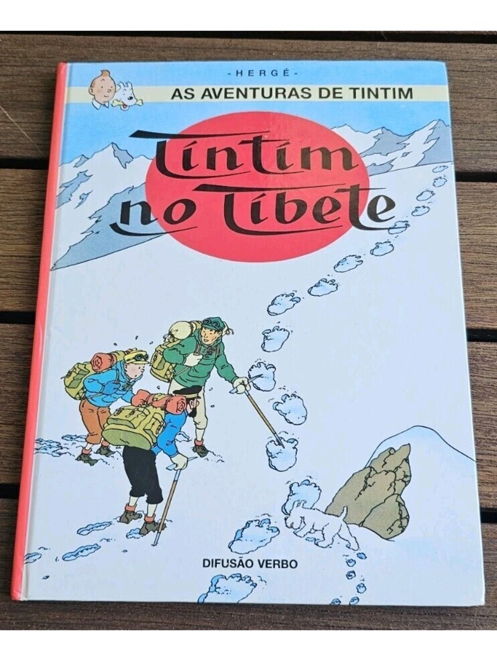 As Aventuras de Tintim Tintim no Tibete Portuguese de Difusao Verbo